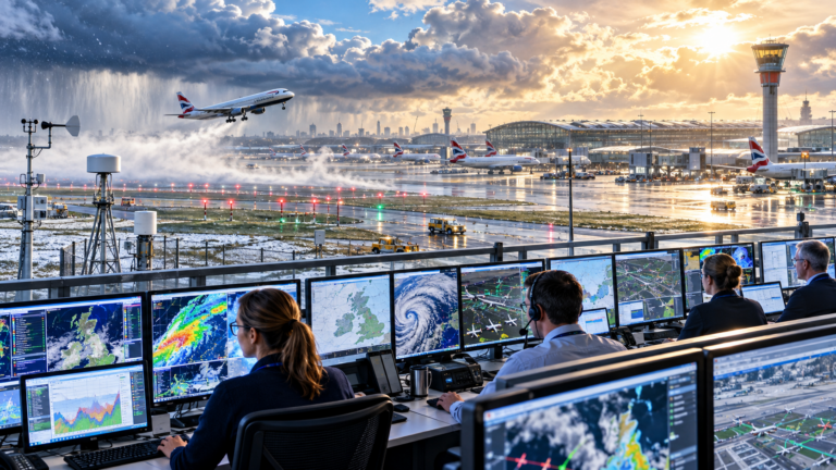 met office aeroporto di Heathrow