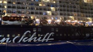 nave crociera incidente germania