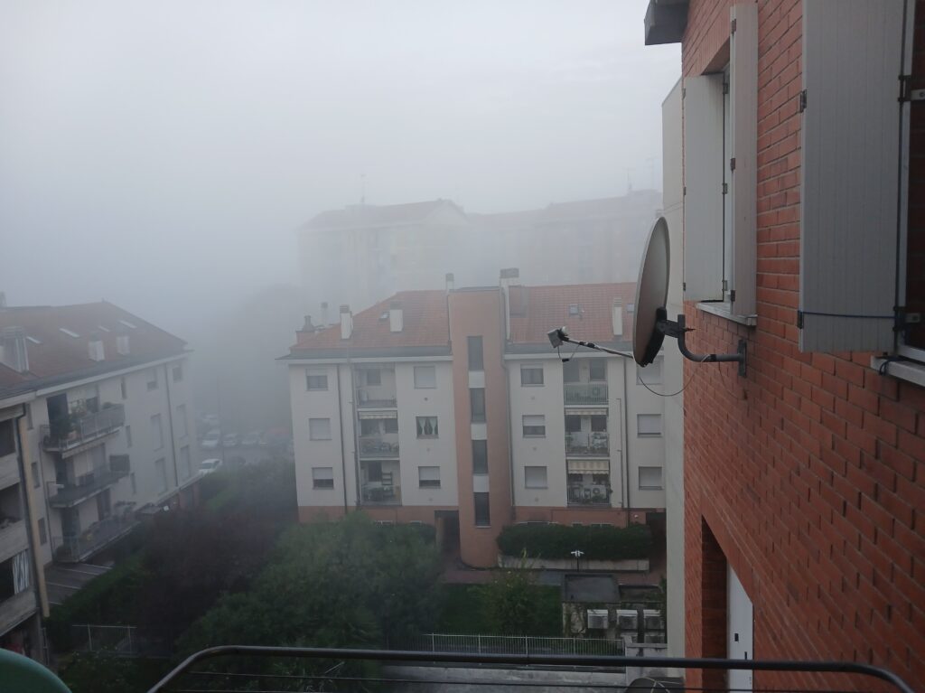 nebbia milano