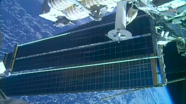 nuovi pannelli solari iss