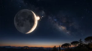 occultazione luna giove