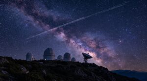satelliti cielo notturno