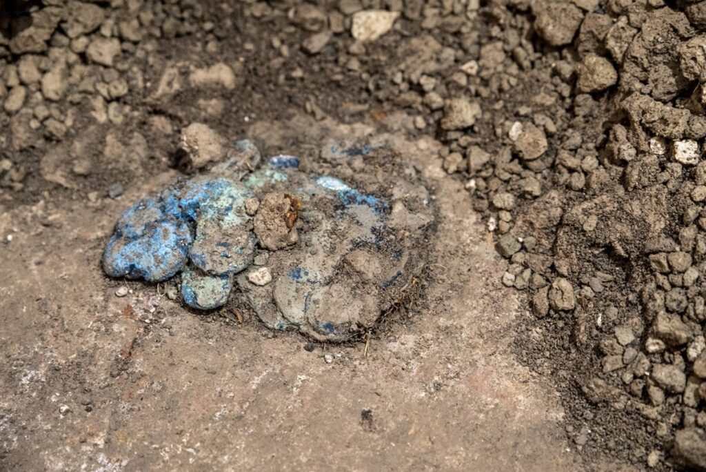 scoperta armadio donna pompei