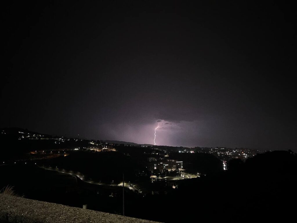 temporale reggio calabria