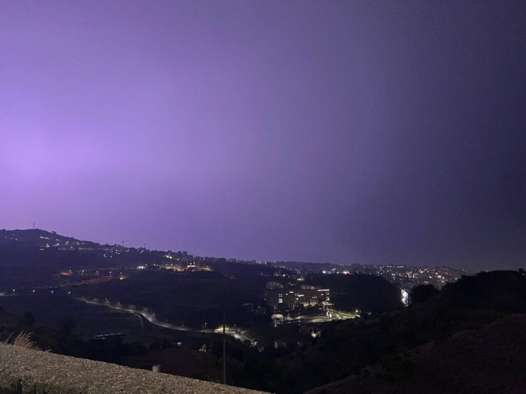 temporale reggio calabria