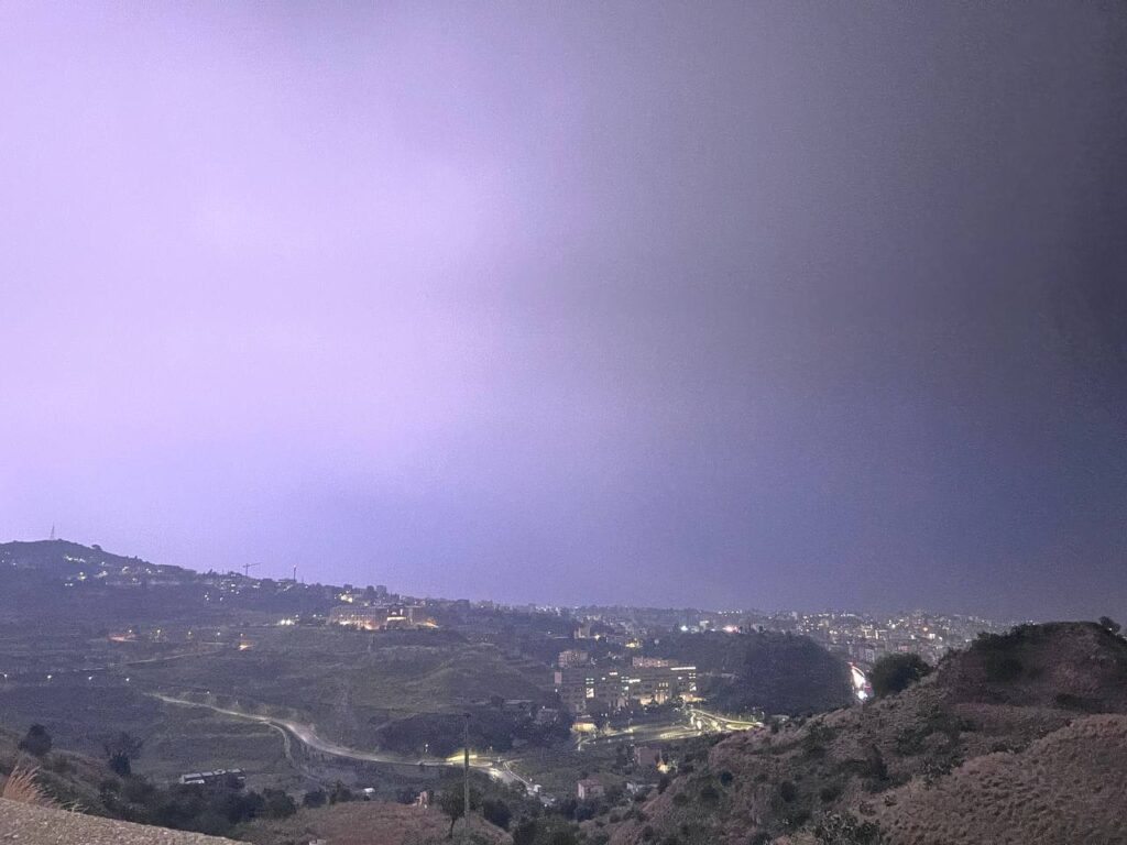 temporale reggio calabria