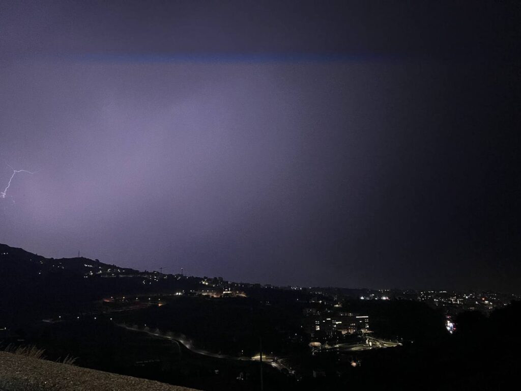 temporale reggio calabria