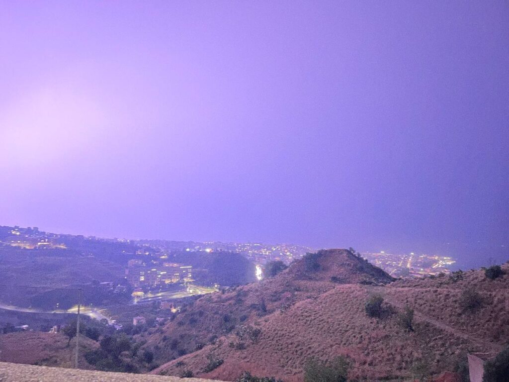 temporale reggio calabria