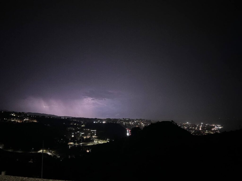 temporale reggio calabria