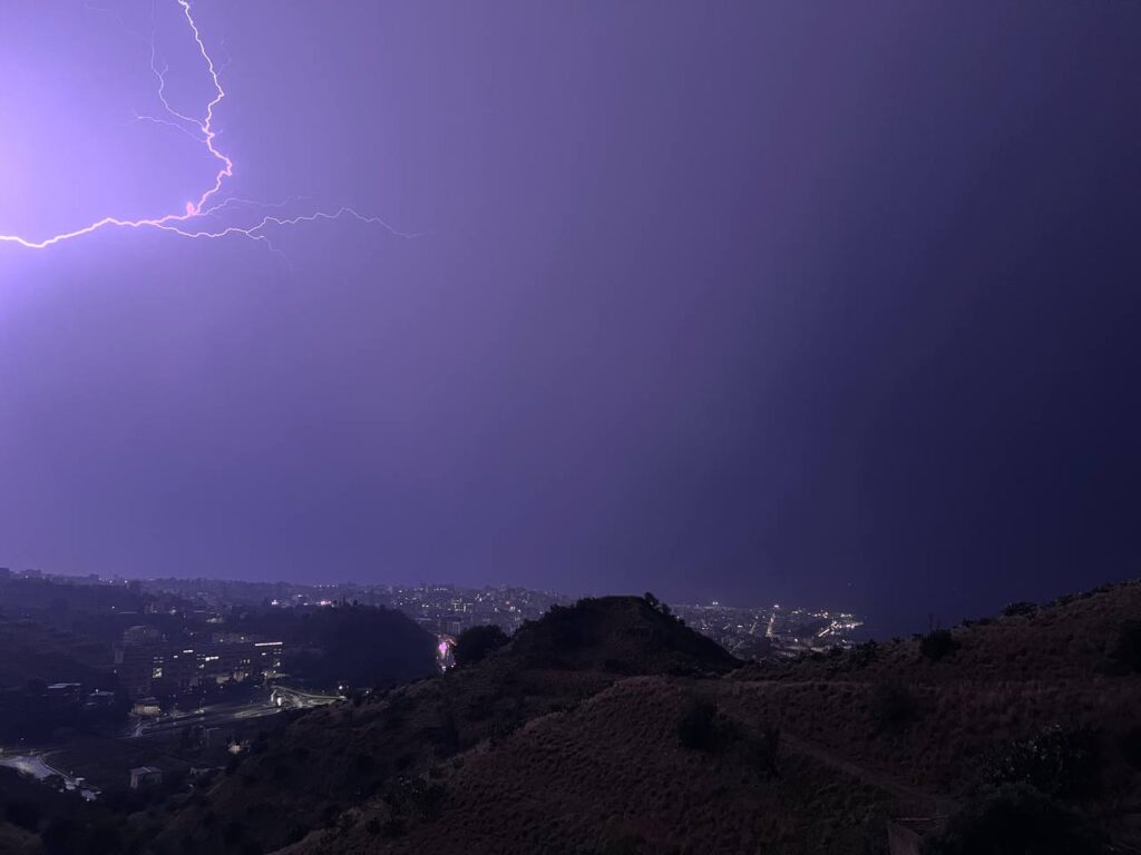 temporale reggio calabria