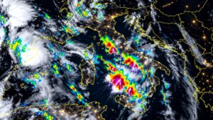 temporali notte sud italia