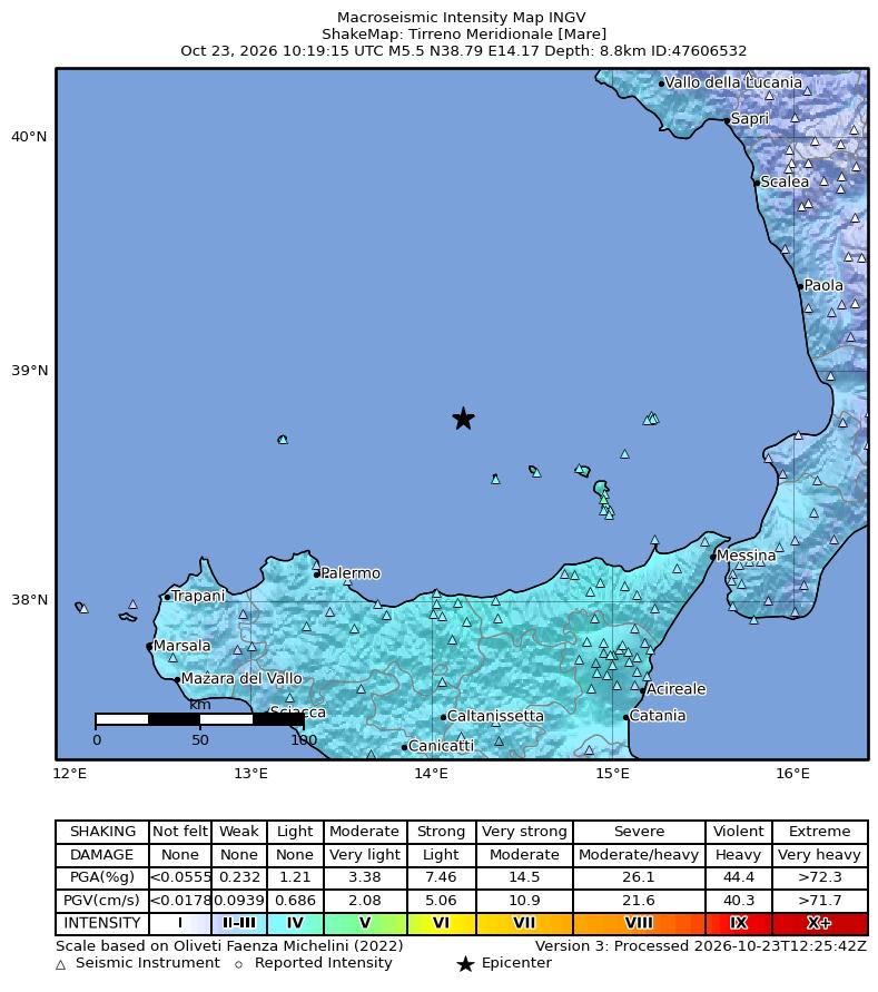 terremoto 23 ottobre