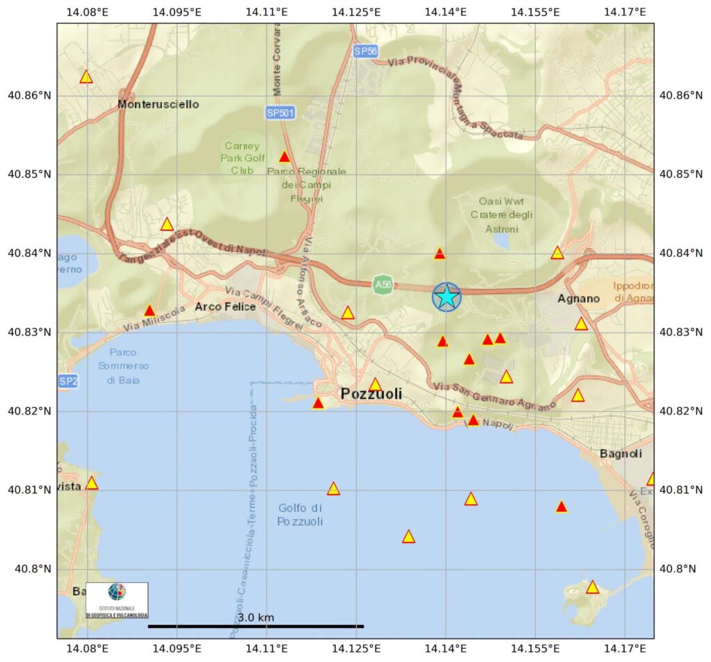 terremoto campi flegrei