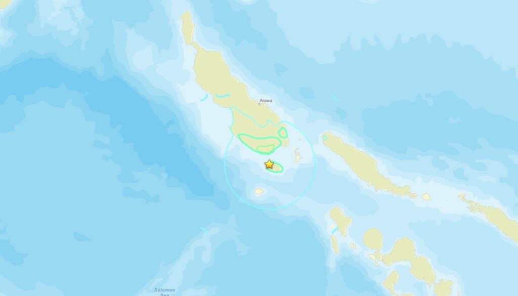 terremoto isole salomone