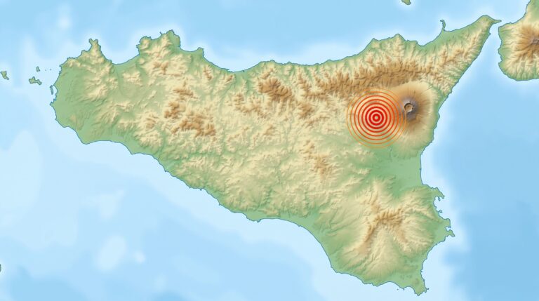 terremoto oggi etna bronte