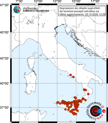 terremoto oggi hsit