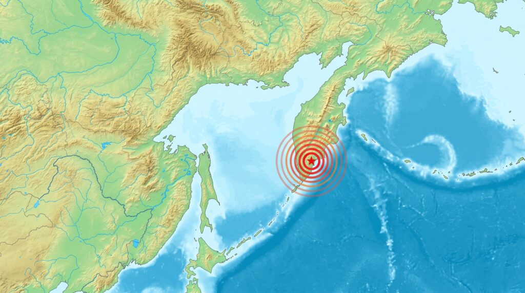 terremoto oggi russia kamchatka