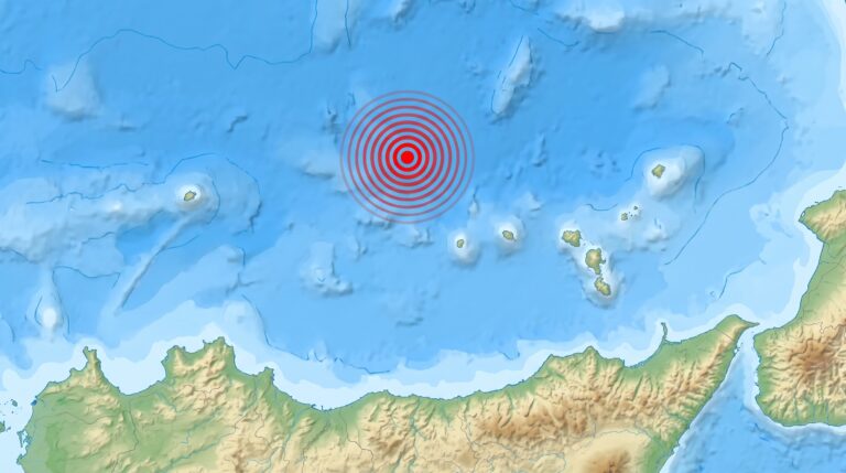 terremoto oggi tirreno