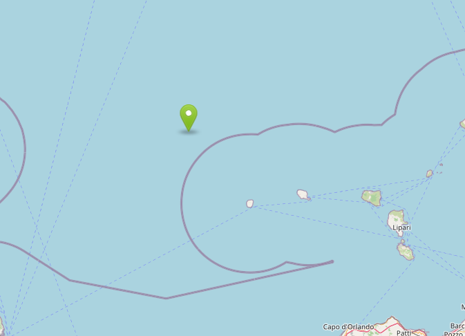 terremoto oggi tirreno