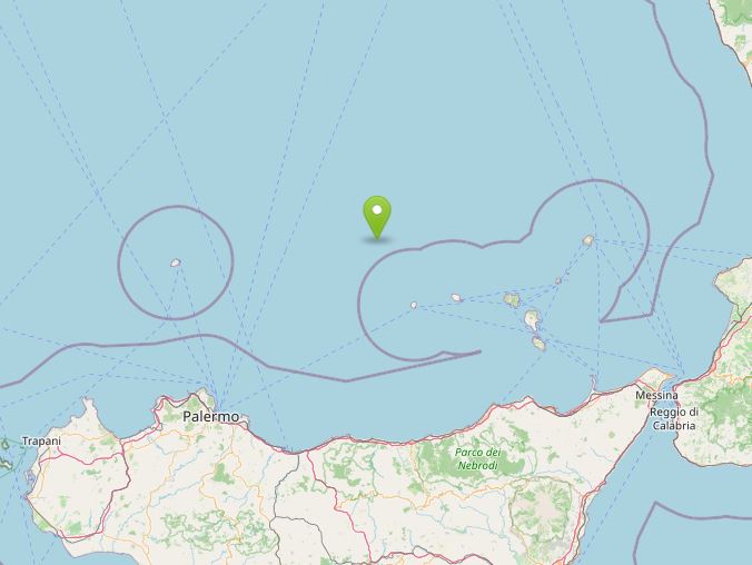 terremoto oggi tirreno calabria sicilia 1