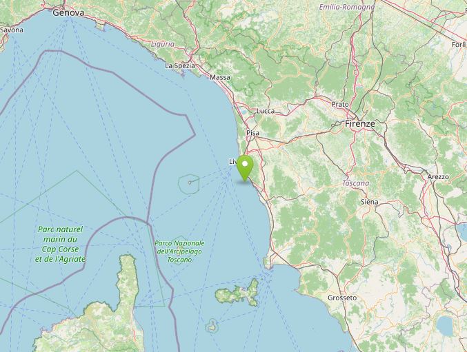 terremoto oggi toscana livorno