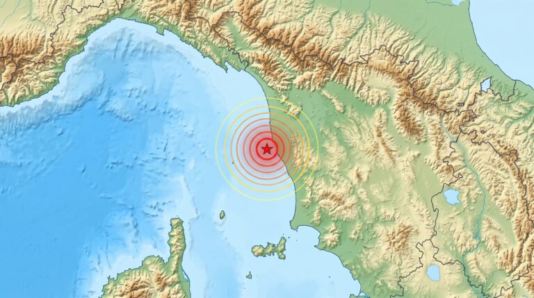 terremoto toscana costa livornese