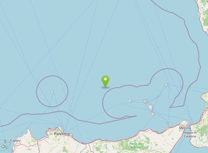 tirreno terremoto