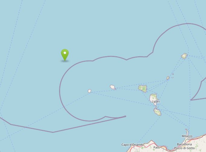 tirreno terremoto