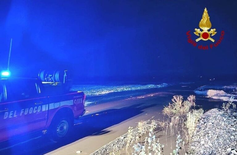 vigili fuoco torrente meduna